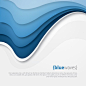 "#Blue# #Waves", #vector #graphic by DryIcons.com - available with Free, Commercial and Extended License.