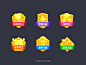 A Set of Medals by Evan Jiang on Dribbble