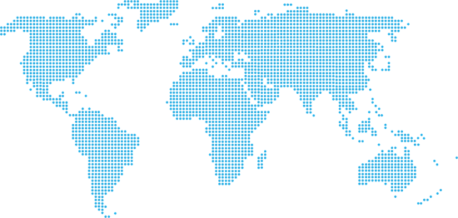 世界地图PNG素材模板 PNG格式