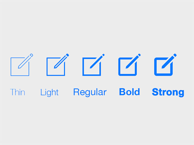 Pictogram's weight