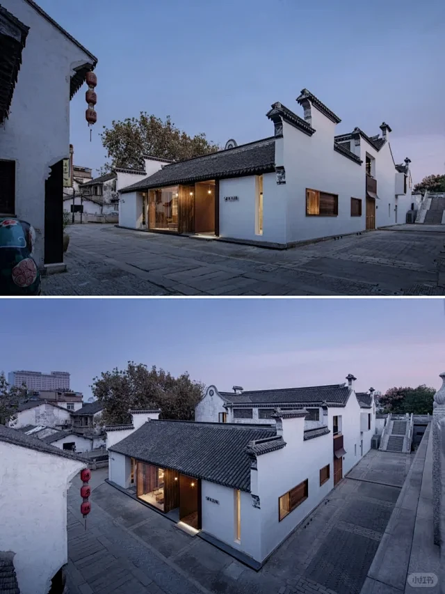 徽派建筑白墙灰瓦民宿酒店建筑设计 - 小红书-花瓣网
