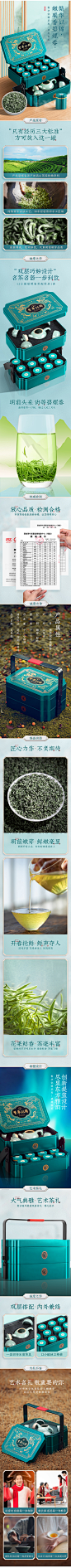 茶叶礼盒详情页