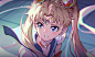 Anime 1716x1039 anime anime girls digital art artwork 2D portrait