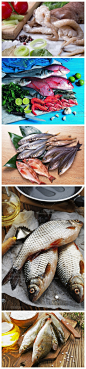 [gq65]30张新海鲜鱼虾鱿鱼食材摄影产品网站PS设计高清图片素材-淘宝网
