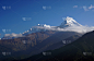 machhapuchare山的鱼尾，Machhapuchhre或Machhapuchhre是尼泊尔中