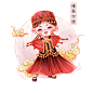国潮风56个民族人物形象-古田路9号-品牌创意/版权保护平台