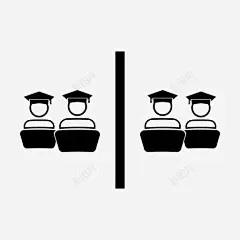 学生考试毕业图标高清素材 团队合作 学生 小组学习 毕业 考试 icon 标识 标志 UI图标 设计图片 免费下载 页面网页 平面电商 创意素材