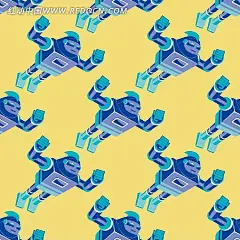 卡通插画背景 举着手臂飞行的的机械人底纹背景素材|底图|底纹|飞行|机械人|卡通插画背景|矢量素材|飞行标志|飞行轨迹　蜜蜂　|鸭子飞行飞行的鸭子|鸭子飞行飞行的板鸭