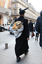 Paris Men's Fashion Week street style.:@北坤人素材