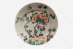 一个彩釉的盘子高清素材 免费下载 设计图片 页面网页 平面电商 创意素材 png素材