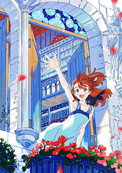 Anny888123采集到日本插画师    海岛千本