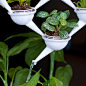 【迷你花盆灌溉系统】埃文（Evan Gant）用3D打印机实现了这个有趣的想法。