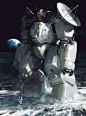 机械原画 CG 科幻 太空 未来 科技 机器人