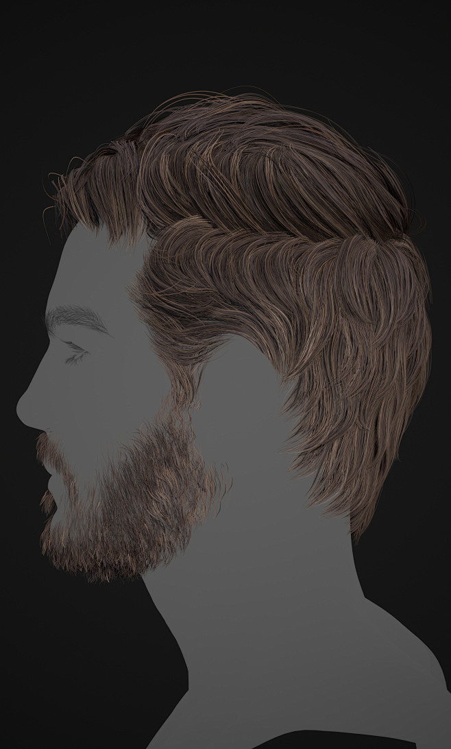 Hunter - Hair- Real ...