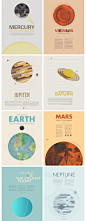 Beyond Earth: A Minimal Poster Series by Stephen Di Donato