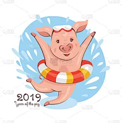 2019年猪年贺卡