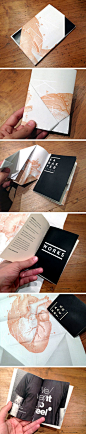 Printed Dossier by Karakter , via Behance #portfolio #designer // Editorial, cartell incorporat en un catàleg. Disseny.: 