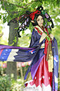 #阴阳师同人cos大赛# 大家抽到我也不要嫌弃好不好…虽然我是个狗粮…但我是有梦想有颜值狗粮！！@网易阴阳师手游 @杭州304 【摄影@黑猫-妖然 @时索TL_yuki 后期@AJ_阿禁_ 妆发@_花三三_ 小天使@瓶子子子子子 】