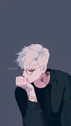 韩国画师INPLICK二次元帅哥壁纸集，男生头像