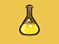 Bottle chemist icon