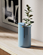 ACQUAIR is a smart humidifier and natural air purifier, created to integrate plants into domestic appliances to balance home electronics and nature. ACQUAIR represents the relationship between humans, home appliances, and plants. It integrates plants' nat