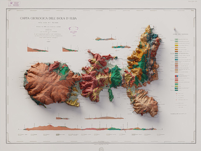 Italy - 3D Cartograp...
