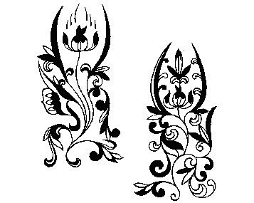 纹样忍冬凤纹袖子忍冬花花纹忍冬花卷草纹忍冬纹素材东汉花纹佛教花纹