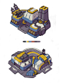 building concepts, KIMJAEWOO FIREBRUSH : Some works from Space strategy game 
Copyrights are available on the "NANO interactive".