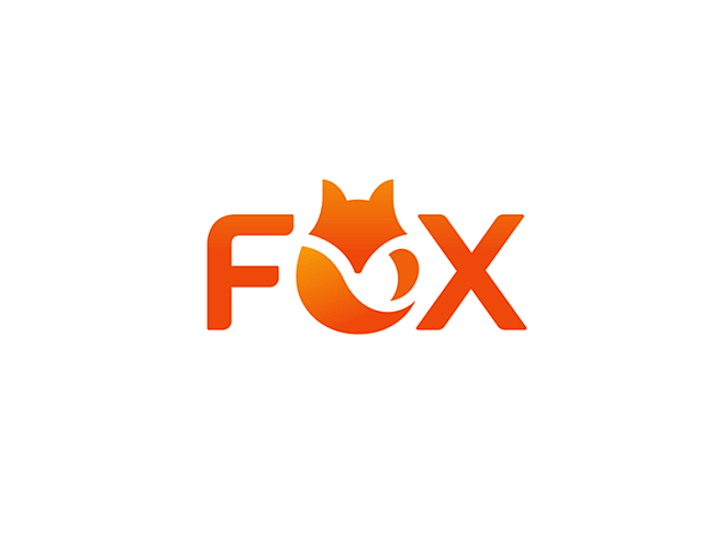FOX狐狸字母LOGO设计-字体传奇网（...