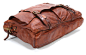 Campomaggi Lavata Briefcase Leather cognac 42 cm - C1526VL-1702 - Designer Bags Shop - wardow.com