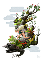 #杂图志# Scott Kikuta Tumblr:O网页链接