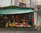 Chinese Fruit Market, Bryan Mark Taylor : 16"x 20"
Oil on Panel