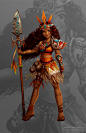 ArtStation - Warrior Moana Concept Art, Gladzy Kei