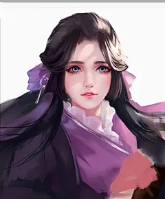 剑侠情缘网络版叁 同人图 插画 壁纸 | 溯雪花姐进度 | 半次元-第一中文COS绘画小说社区
