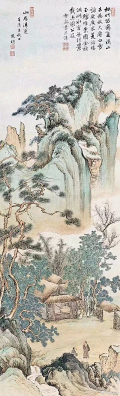 深雨燕纷飞采集到国画山水