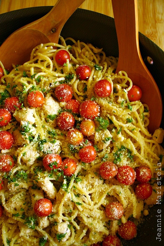 Spaghetti in Garlic ...