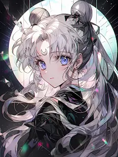 美少女战士｜黑化装扮｜4K高清壁纸~_12_沐白