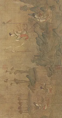 顾恺之《洛神赋图》《女史箴图》魏晋南北朝美术 - 小红书