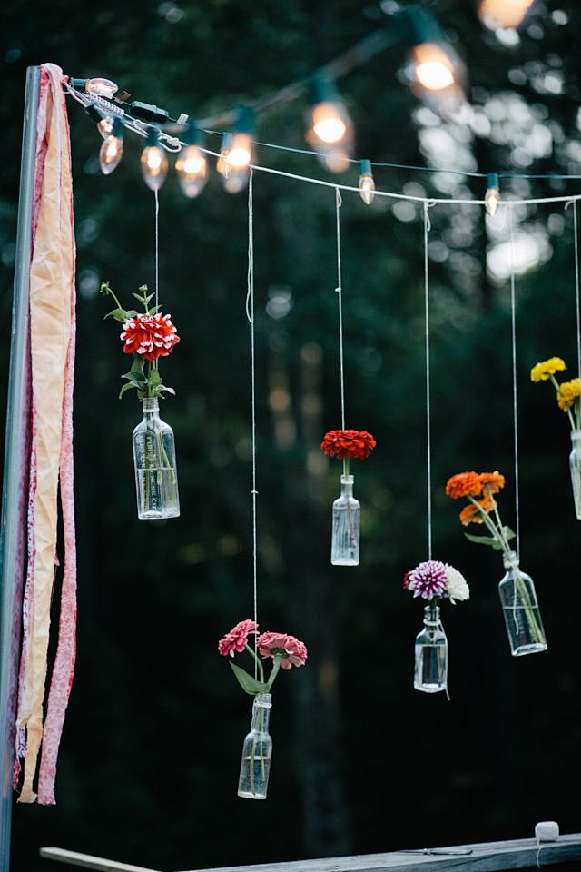 hanging bottles