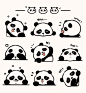 熊猫简笔画 - 小红书