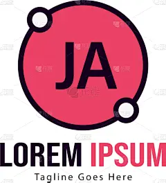 极简构图,品牌名称,日式洗手盆,模板,边框,疤,形状,圆形,概念,复古