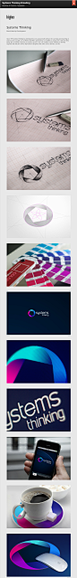 Systems Thinking Branding on Behance
