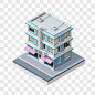 手绘建筑建筑设计漂浮元素PNG图片➤来自 PNG搜索网 pngss.com 免费免扣png素材下载！
