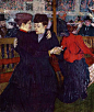 Henri de Toulouse-Lautrec 亨利·德·图卢兹-劳 文艺圈 展示 设计时代网-Powered by thinkdo3