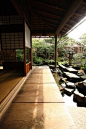 Kanazawa, Ishikawa, Japan I adore Asian influenced design and I would love to have an area inspired by this indoor/outdoor asian garden themed area