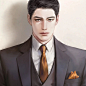 Photo by 감람 on December 08, 2021. May be an image of 1 person and suit.