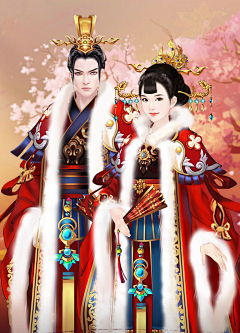 Happy阳999采集到古风情侣