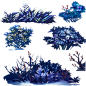 【手绘】花草-灌木-植被-339089