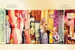 【越南女插画师TAMYPU 的插画作品欣赏】
越南插画师TAMYPU，她运用彩铅或水彩等手段绘制了大量精美的作品，在这些漂亮的创想中！你会注意到她的巧妙构图、内容上的创意，一切很美又很有趣。