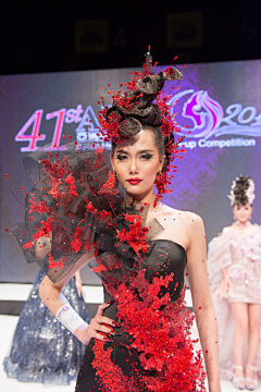 王瑞恩采集到亚洲发型化妆美大赛
